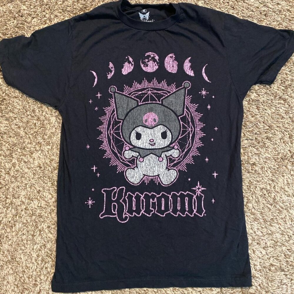 Black and Pink Kuromi Tee